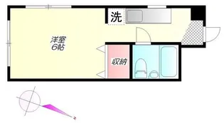 サンヒルズ北大塚【1階】の間取り