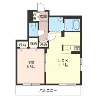 TOスクエア【1階】の間取り