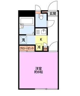 ルイ・ナール日の出【3階】の間取り