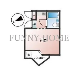 ヒミココート経堂【3階】の間取り