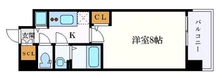 エスリード栄イーストスクエア【9階】の間取り