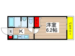 パセオ八千代台【1階】の間取り