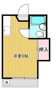 コーポ兒林【1階】の間取り