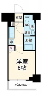 メインステージ川口WEST【3階】の間取り