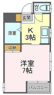 パークスクエア5【3階】の間取り