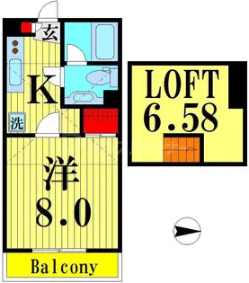 エル・アミティエ【2階】の間取り