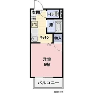 Surplusコスモス【1階】の間取り