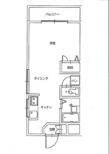 ライオンズマンション飯田橋【3階】の間取り