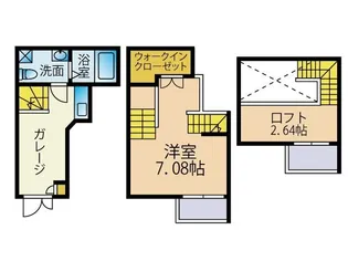 ガレット空港前【1階】の間取り