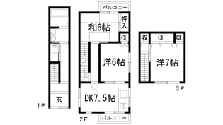 ルミエール松籟荘の間取り