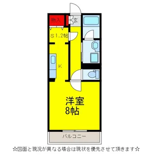 パレットアイ公津の杜【1階】の間取り