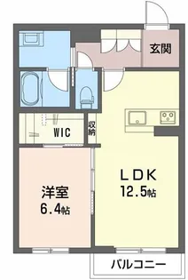 グランメゾン小野【1階】の間取り