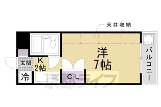 コスモクリーンハイツ【2階】の間取り