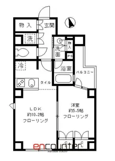KINOKUNIYA Sugar Residence【6階】の間取り