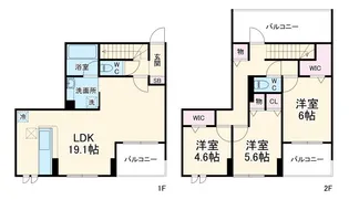 プライムレジデンスの間取り