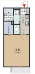 プルミエール B【1階】の間取り