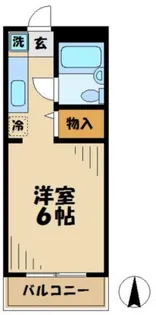 コンフォール河井【2階】の間取り