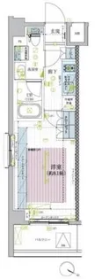 ブライズ蒲田EAST【1階】の間取り