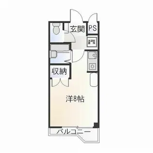グランデュール56【5階】の間取り