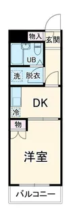 セザール宮崎台【2階】の間取り
