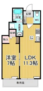FamilleIV(ファミーユ)A【1階】の間取り