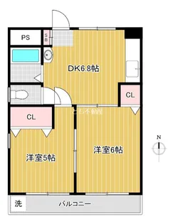 ハイムミレーニア【3階】の間取り