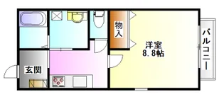 アミュレット三田西山【1階】の間取り