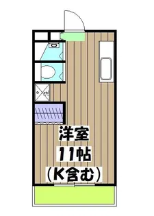 ロイヤルシティー桂【2階】の間取り