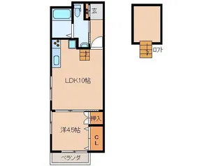 MAISON LUMIERE【2階】の間取り