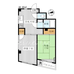 セイボリー根本【2階】の間取り