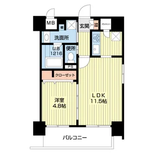 サンガーデン【3階】の間取り