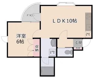 鶴星ハイム【2階】の間取り