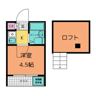 第8小野ハイム【1階】の間取り