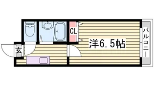 M`sコート紫雲【2階】の間取り