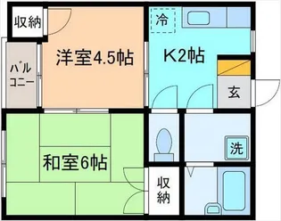 ドミールカトウ【3階】の間取り