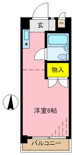 スイートマカロン【2階】の間取り
