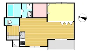 ミューカルム【1階】の間取り