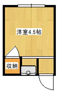 コーポ有楽1【2階】の間取り
