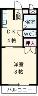 ビューコートKF【3階】の間取り