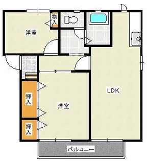 エル・シャポー【2階】の間取り