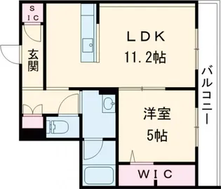 シャーメゾン壺川【3階】の間取り