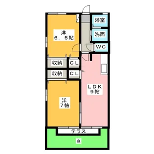 レトア花池 I【1階】の間取り
