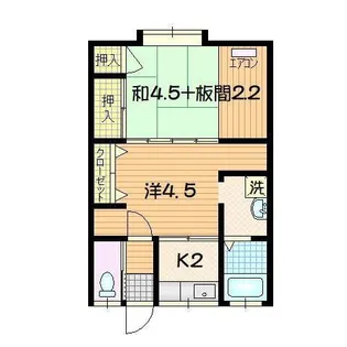 桜荘【2階】の間取り