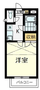 東京都国分寺市西恋ヶ窪1【アパート】の間取り