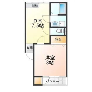 ユートピアE【1階】の間取り