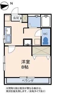 ハイツ泉【2階】の間取り