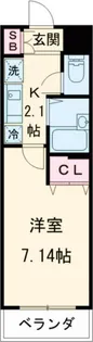エトワール榎【2階】の間取り