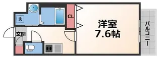 1Kの間取り画像