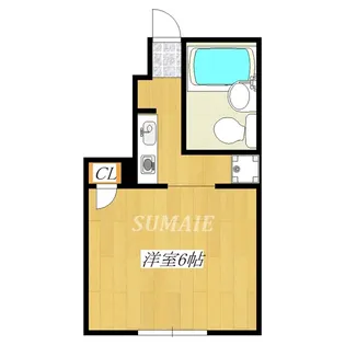 ハイホーム【1階】の間取り