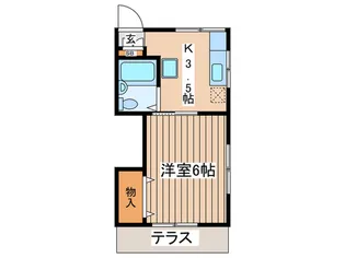 神玉ハウス【1階】の間取り